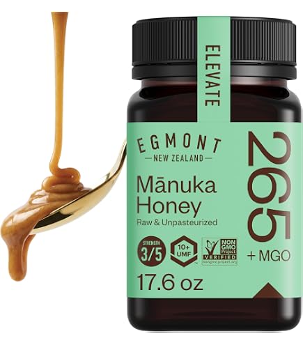 Amazon.com : Egmont Honey Raw Mānuka Honey | UMF 25+ MGO 1200+